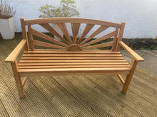 Load image into Gallery viewer, Sunburst bench
