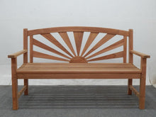 Load image into Gallery viewer, Sunburst bench
