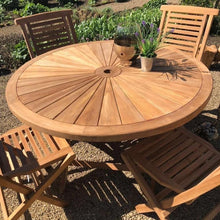 Load image into Gallery viewer, Sunburst folding table
