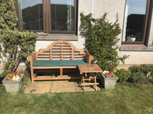 Load image into Gallery viewer, Classic Lutyen bench with folding table
